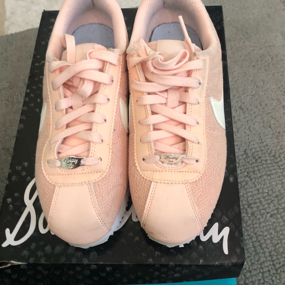 Pink Nike Cortez